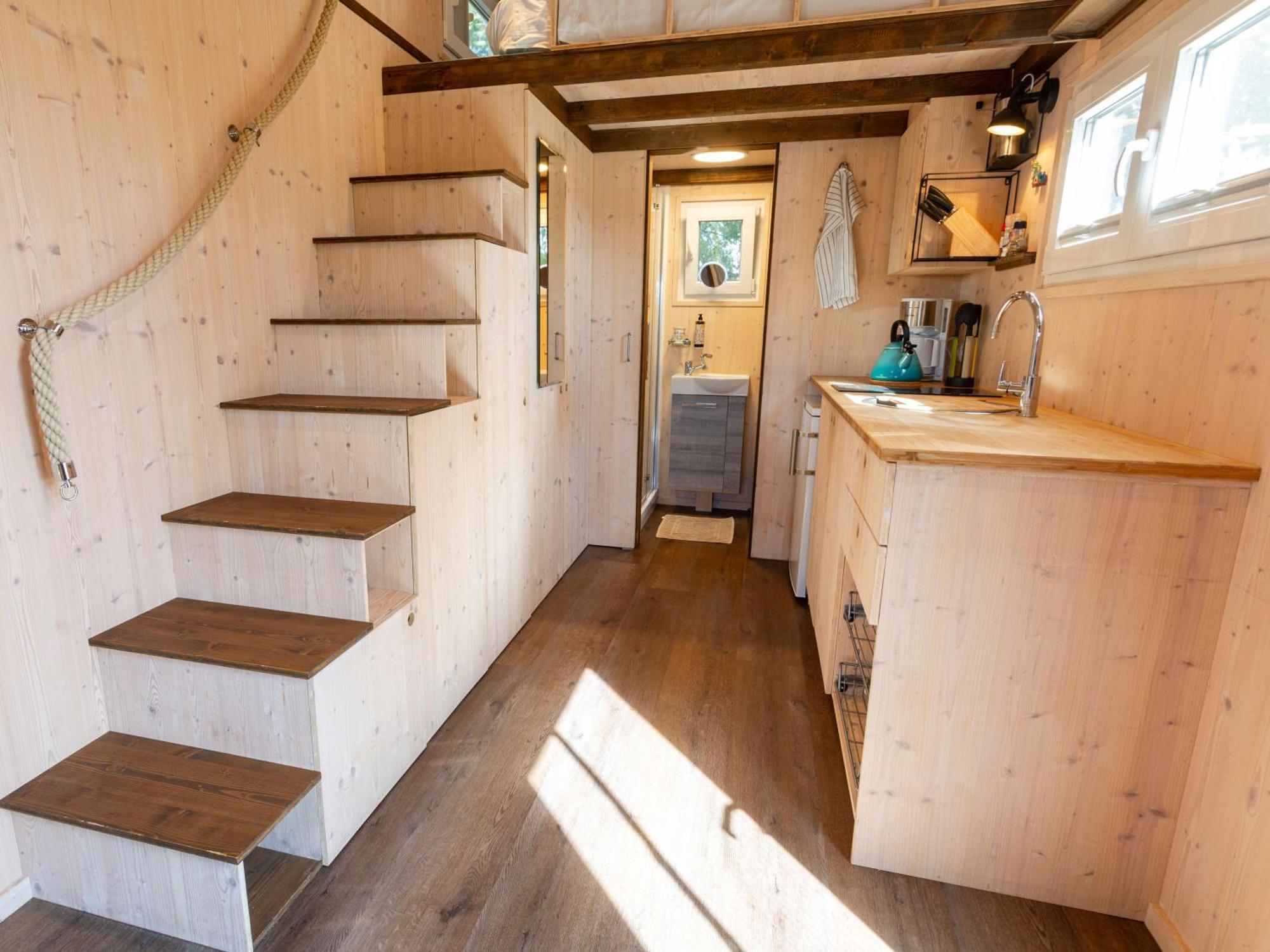 Tiny House Auf Der Alpaka Farm Villa Rubkow Екстериор снимка