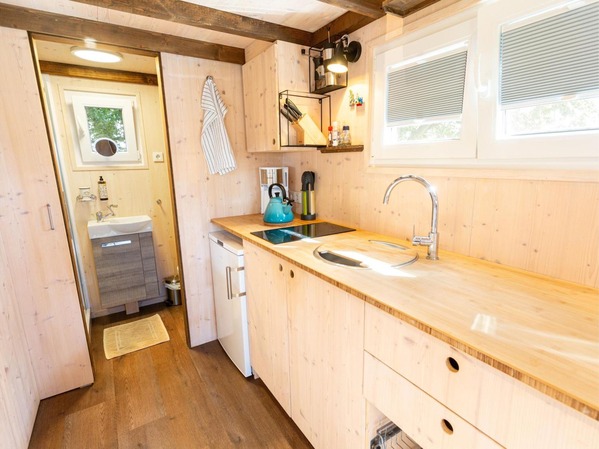 Tiny House Auf Der Alpaka Farm Villa Rubkow Екстериор снимка