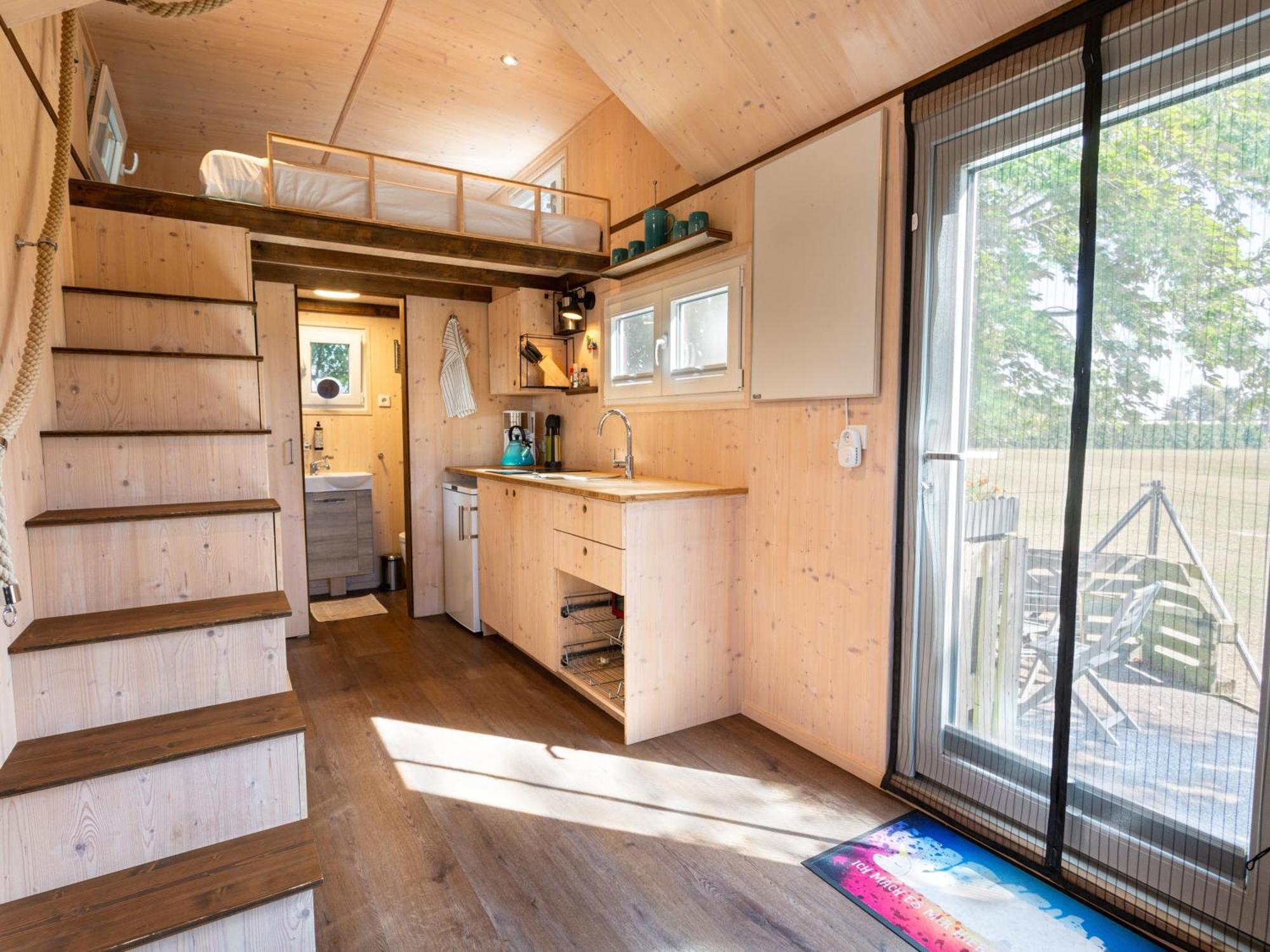 Tiny House Auf Der Alpaka Farm Villa Rubkow Екстериор снимка